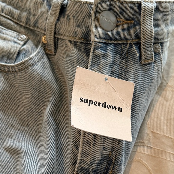 Superdown Light Blue Women's Jeans Size 26 HighRise - Picture 10 of 10